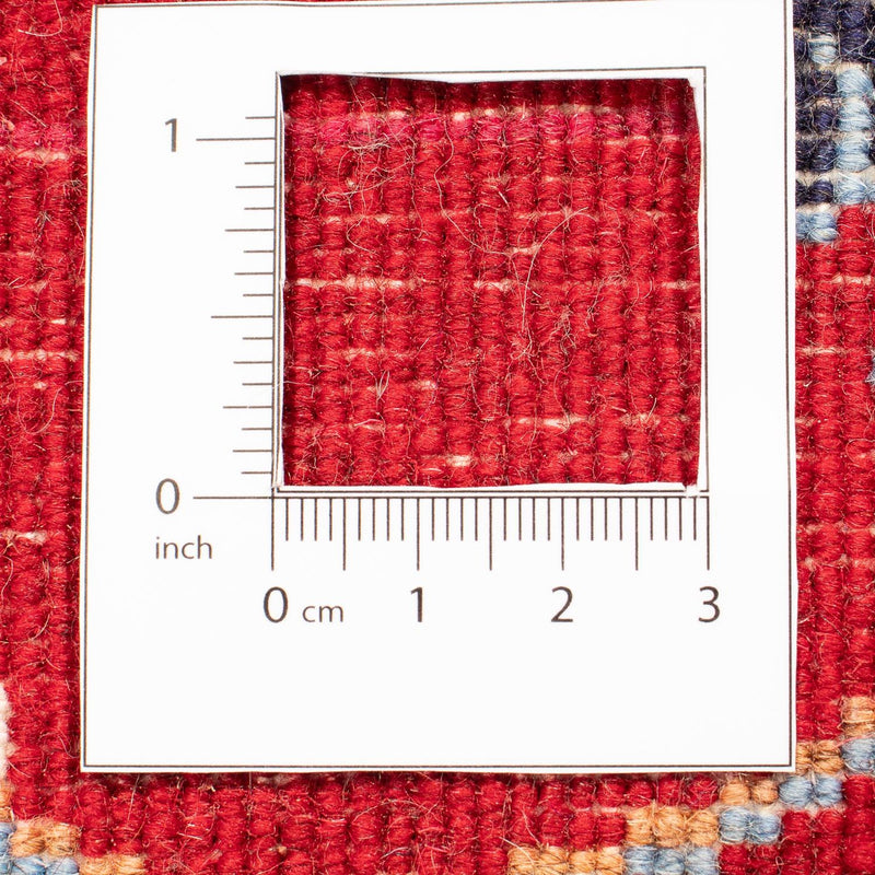 Tapis persan - Nain - 127 x 84 cm - rouge foncé
