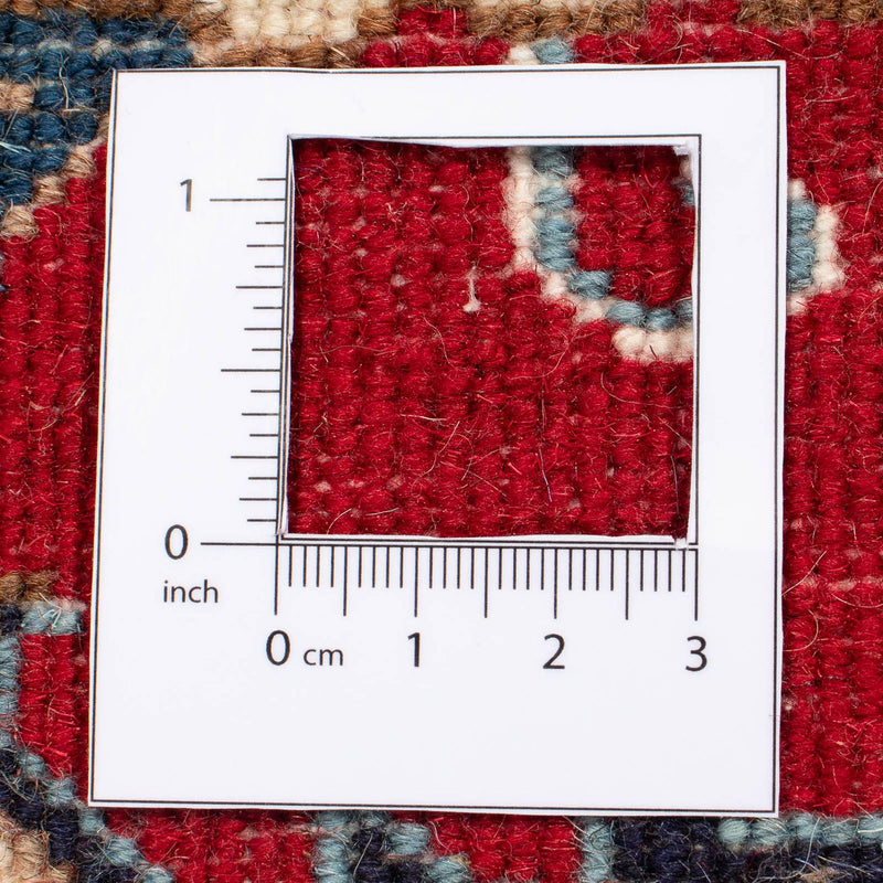 Tapis persan - Nain - 134 x 89 cm - rouge foncé