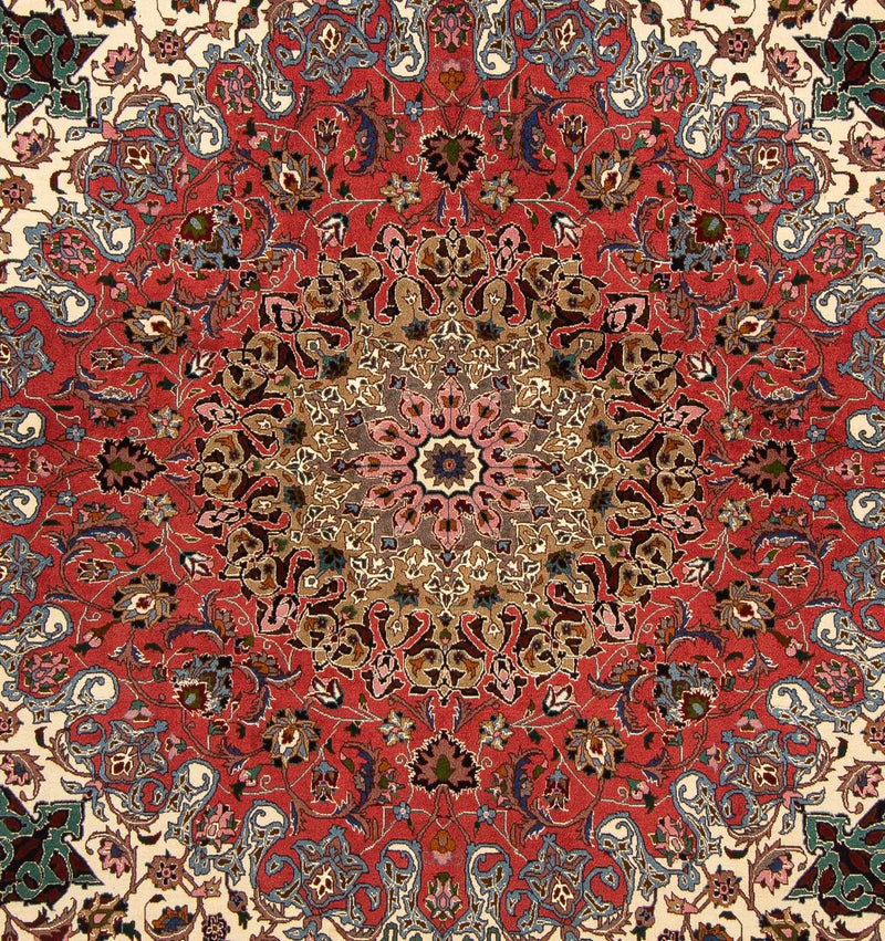 Tapis persan - Tabriz - Royal carré  - 202 x 200 cm - multicolore