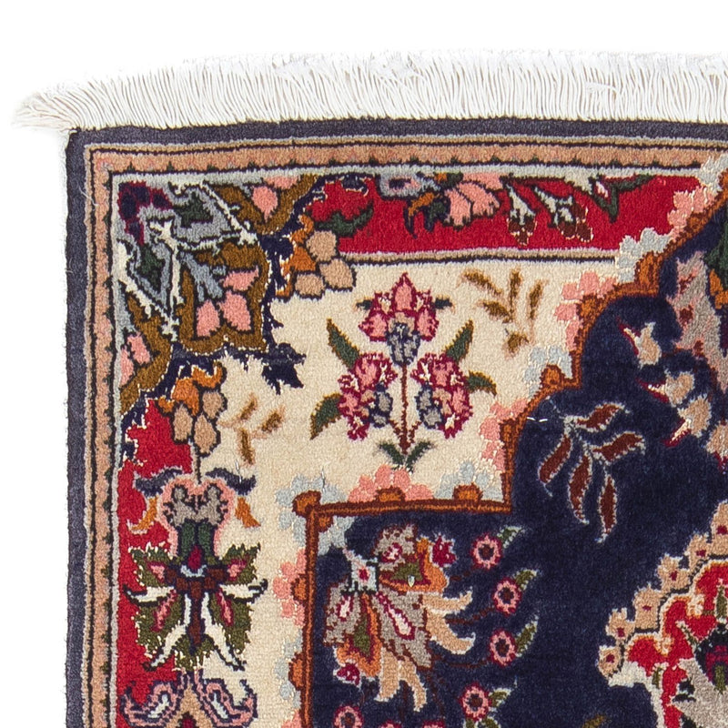 Tapis persan - Tabriz - Royal - 93 x 61 cm - bleu foncé