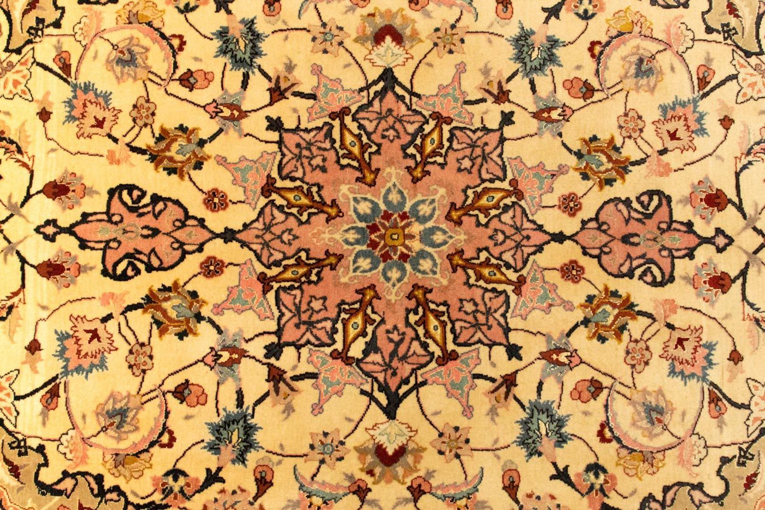 Tapis persan - Tabriz - Royal - 153 x 100 cm - beige