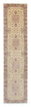 Tapis de couloir Tapis persan - Tabriz - Royal - 397 x 86 cm - beige