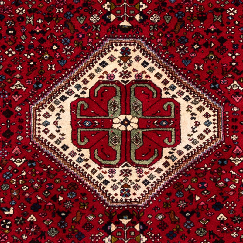 Tapis persan - Nomadic - 292 x 200 cm - rouge foncé