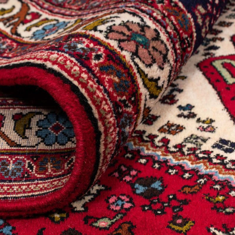 Tapis persan - Nomadic - 292 x 200 cm - rouge foncé