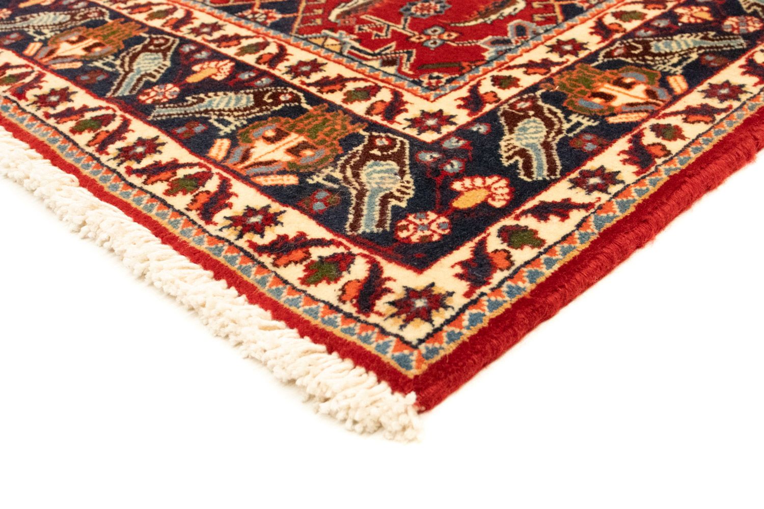 Perserteppich - Nomadic 150 x 103 cm - rot