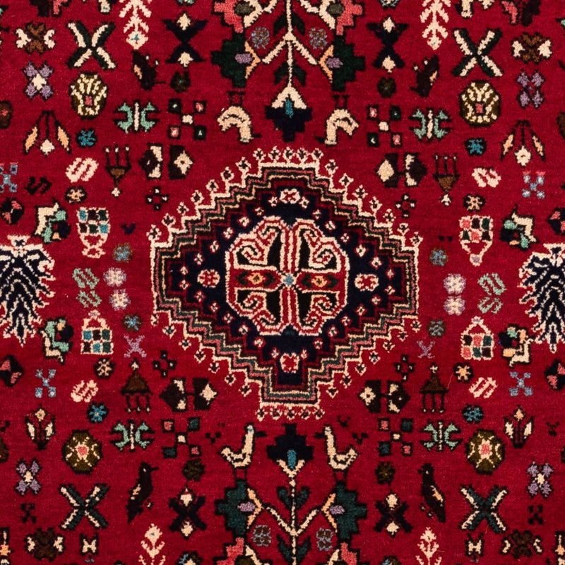 Tapis persan - Nomadic - 148 x 108 cm - rouge foncé