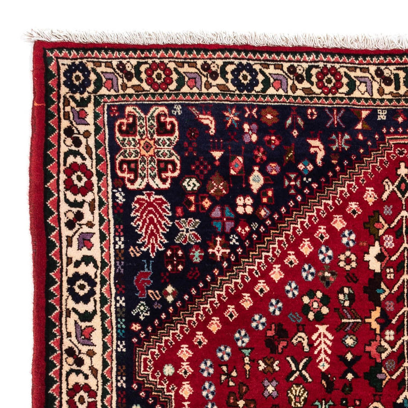 Tapis persan - Nomadic - 148 x 108 cm - rouge foncé