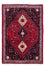 Tapis persan - Nomadic - 143 x 97 cm - rouge foncé