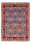 Tapis persan - Nomadic - 146 x 107 cm - bleu foncé