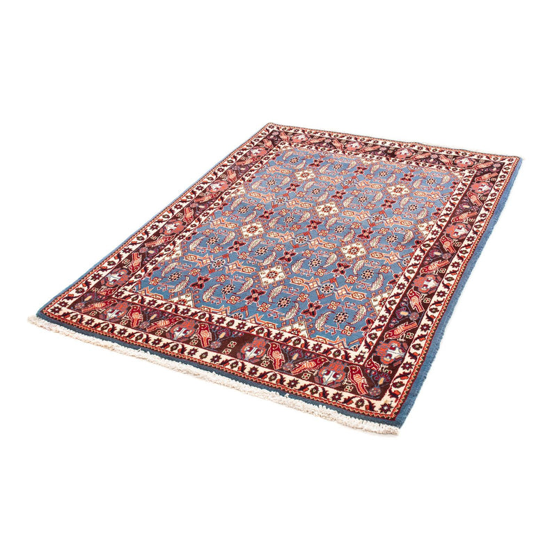 Tapis persan - Nomadic - 146 x 107 cm - bleu foncé