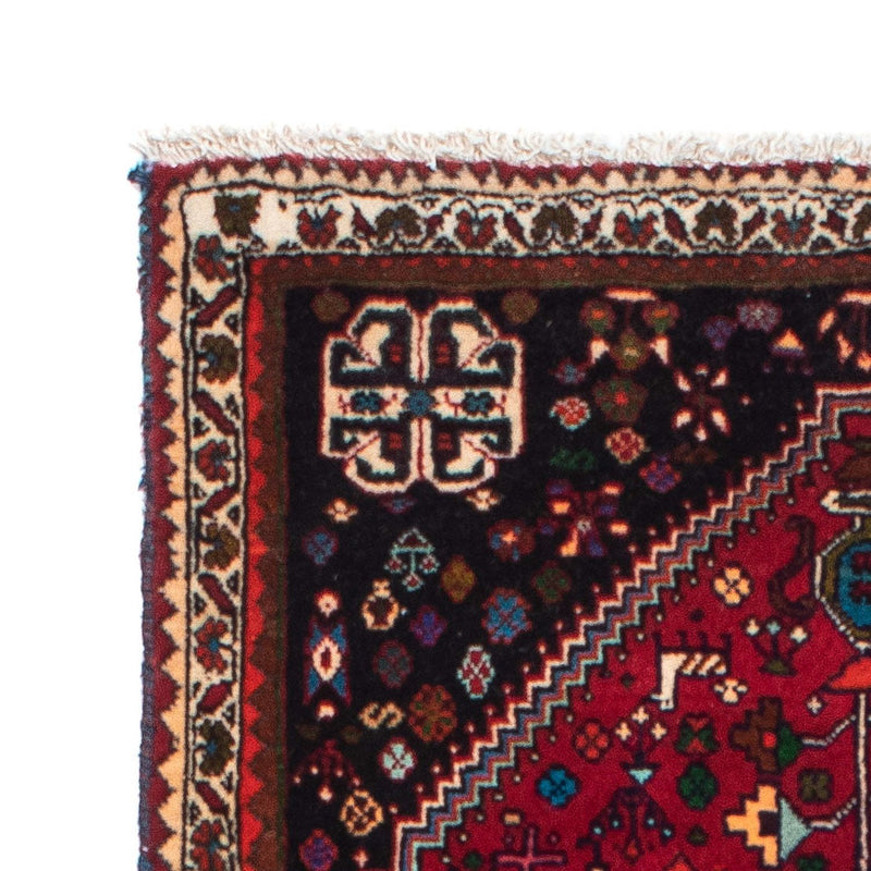 Tapis de couloir Tapis persan - Nomadic - 222 x 85 cm - rouge foncé