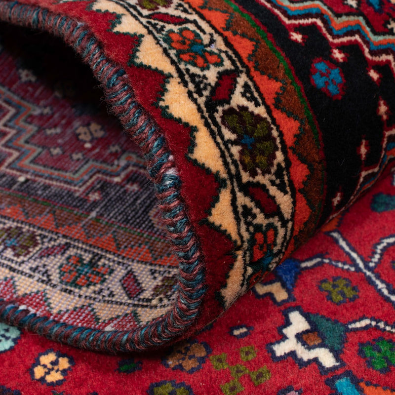 Tapis de couloir Tapis persan - Nomadic - 222 x 85 cm - rouge foncé