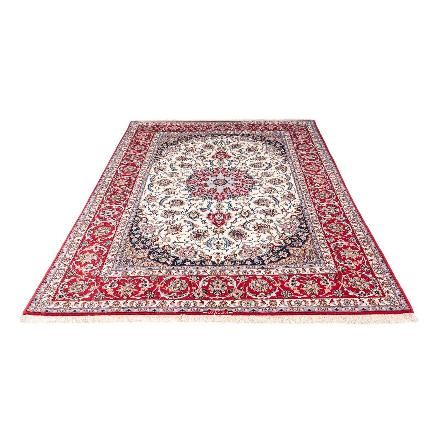 Tapis persan - Isfahan - Premium - 239 x 158 cm - beige