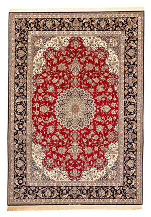 Tapis persan - Isfahan - Premium - 356 x 250 cm - rouge