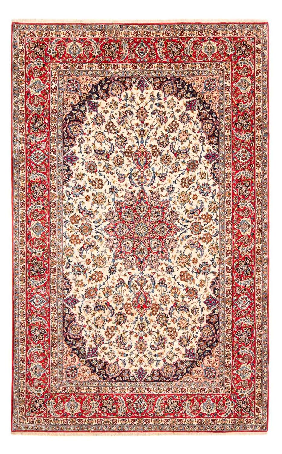 Tapis persan - Isfahan - Premium - 326 x 205 cm - rouge