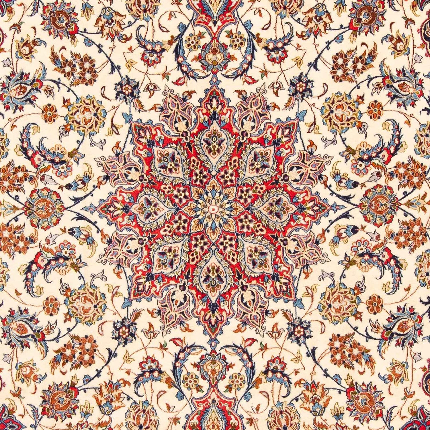 Tapis persan - Isfahan - Premium - 326 x 205 cm - rouge