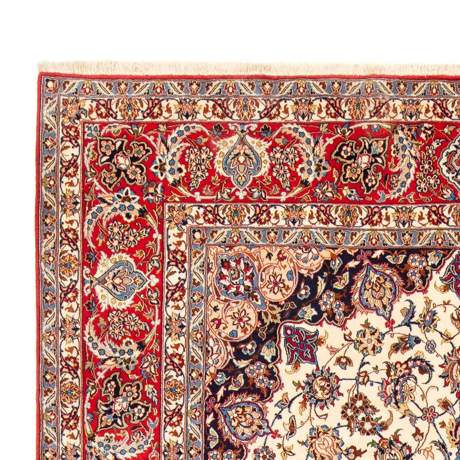 Tapis persan - Isfahan - Premium - 326 x 205 cm - rouge
