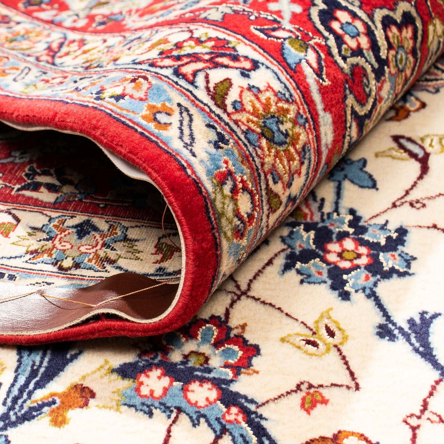 Tapis persan - Isfahan - Premium - 326 x 205 cm - rouge