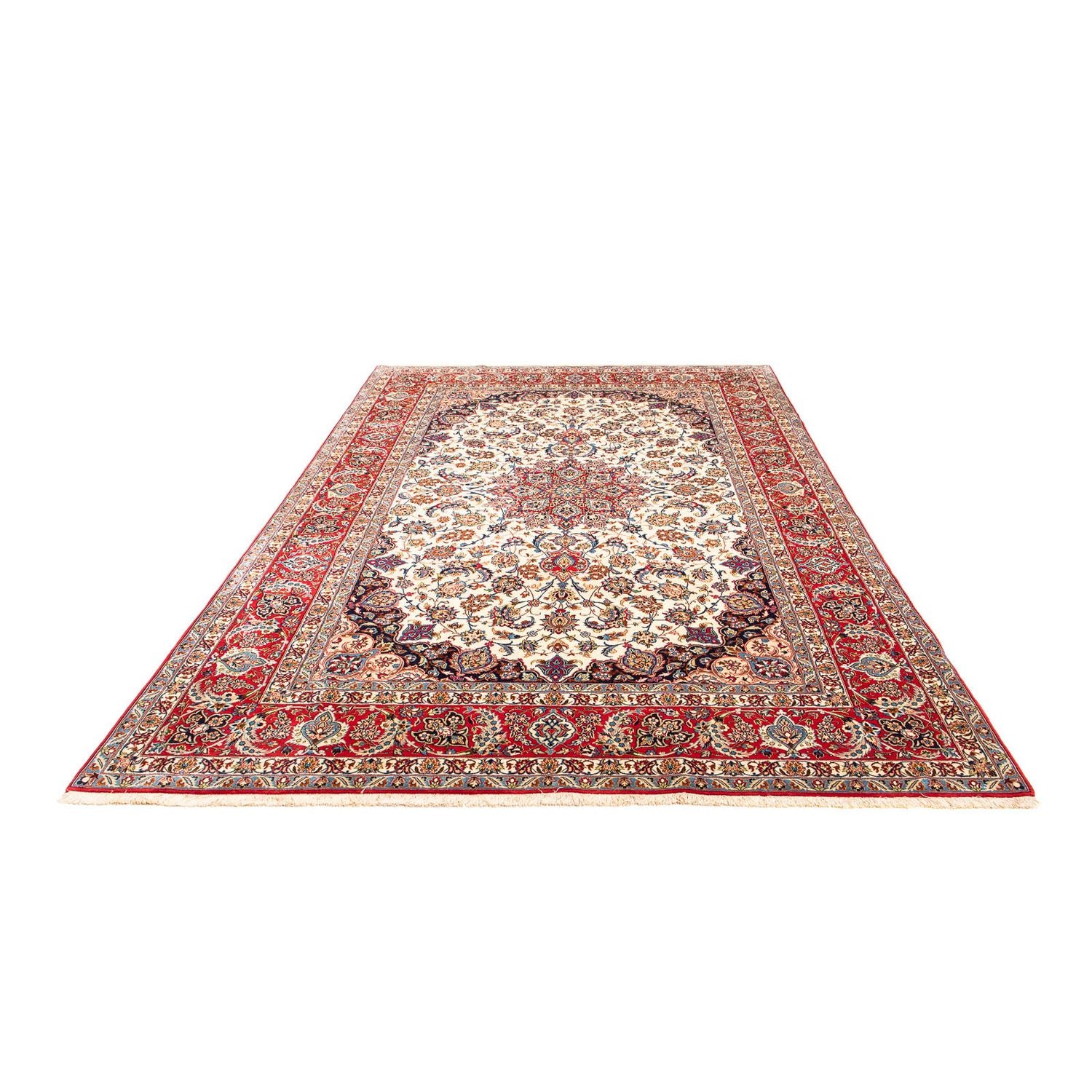 Tapis persan - Isfahan - Premium - 326 x 205 cm - rouge