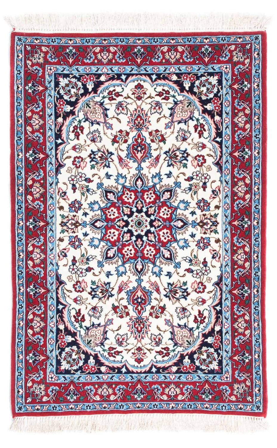 Tapis persan - Isfahan - Premium - 108 x 71 cm - beige