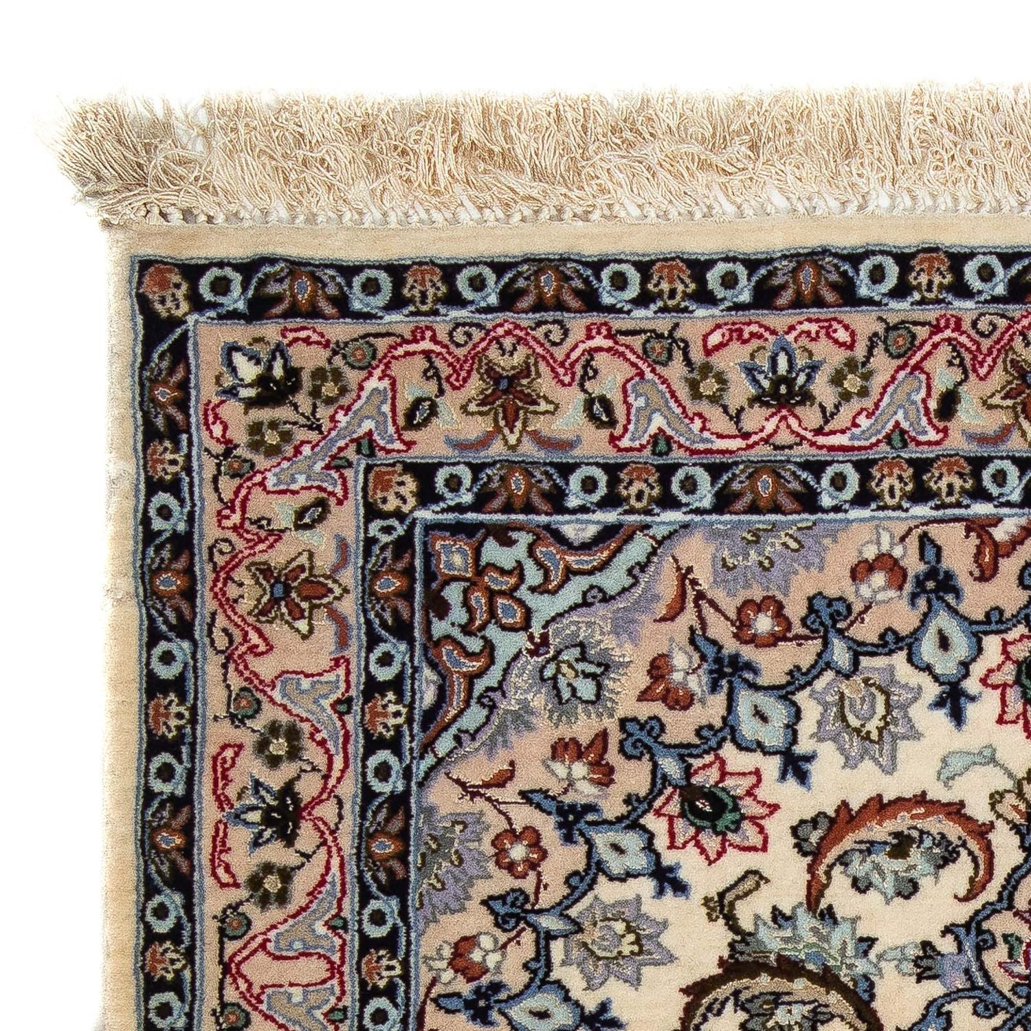 Tapis persan - Isfahan - Premium - 101 x 70 cm - beige