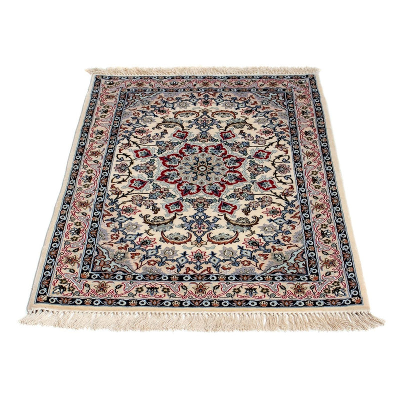 Tapis persan - Isfahan - Premium - 101 x 70 cm - beige
