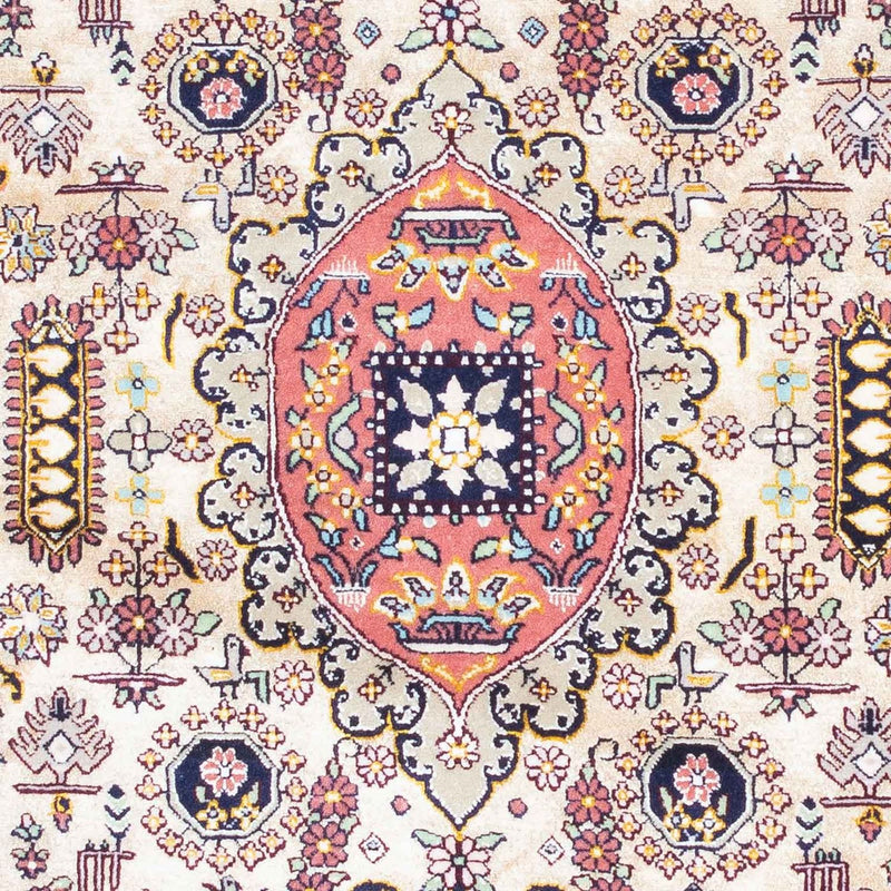 Tapis persan - Isfahan - Premium - 126 x 83 cm - bleu clair