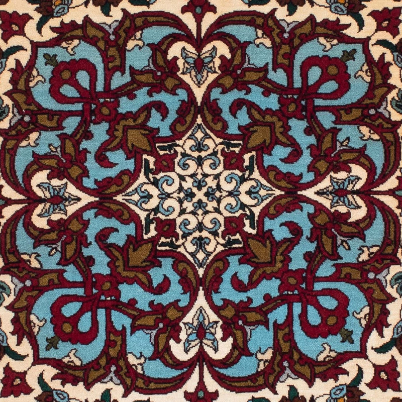 Tapis persan - Isfahan - Premium - 137 x 90 cm - rouge foncé