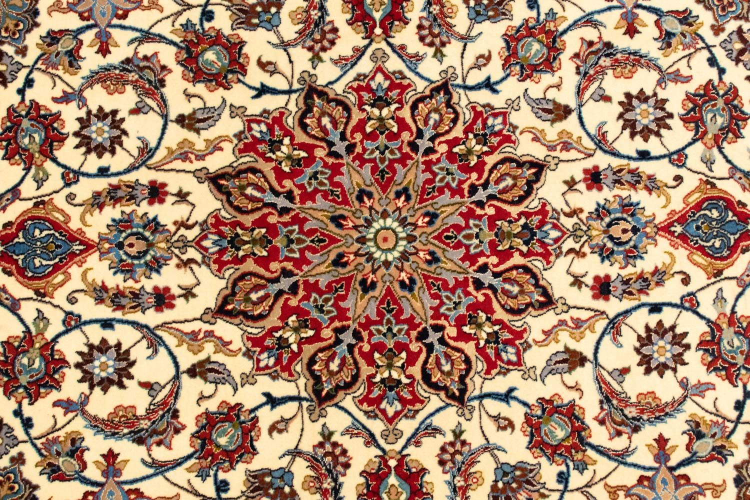 Tapis persan - Isfahan - Premium - 170 x 115 cm - beige