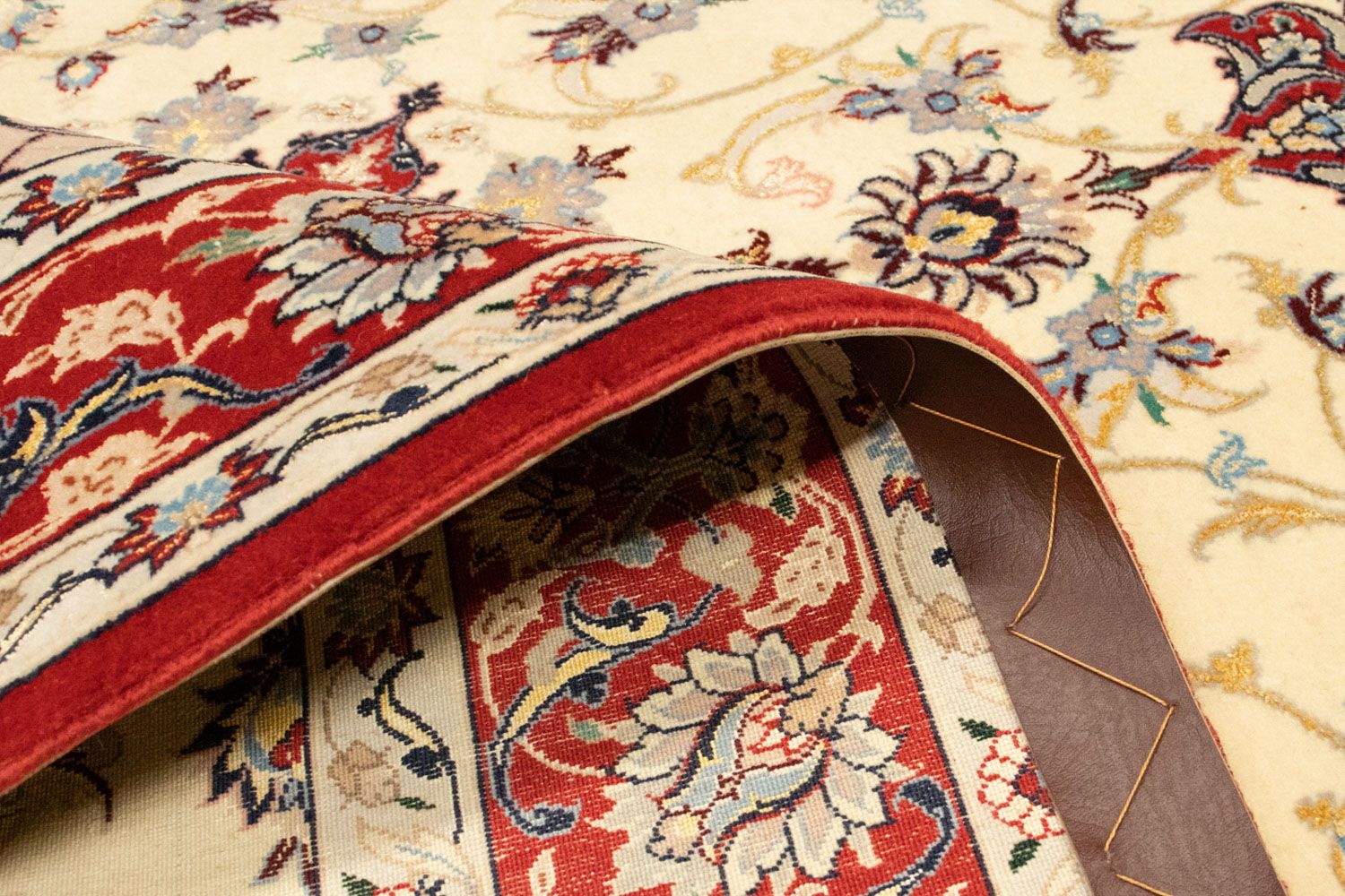Tapis persan - Isfahan - Premium - 168 x 110 cm - beige