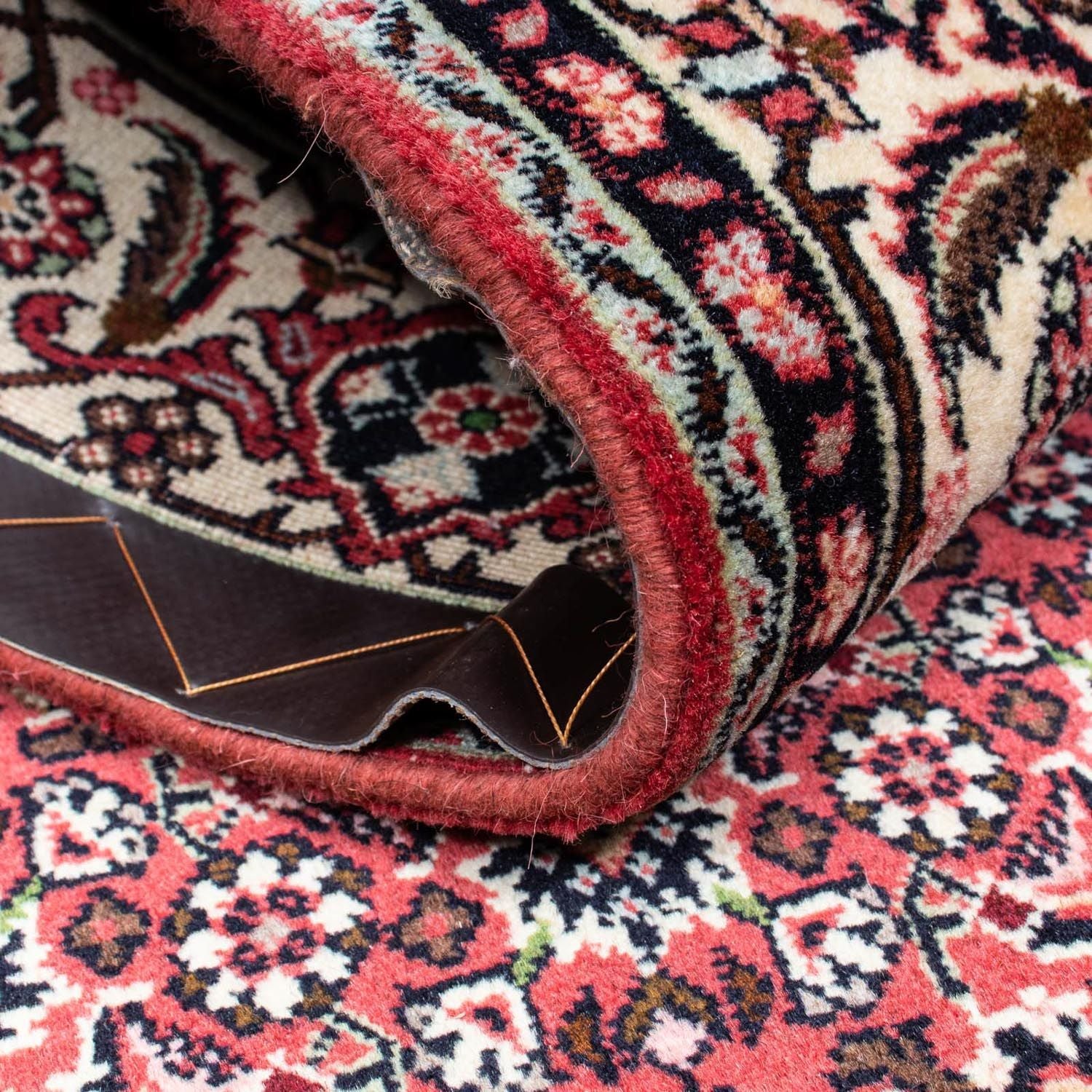 Tapis persan - Bidjar - 208 x 139 cm - rouge