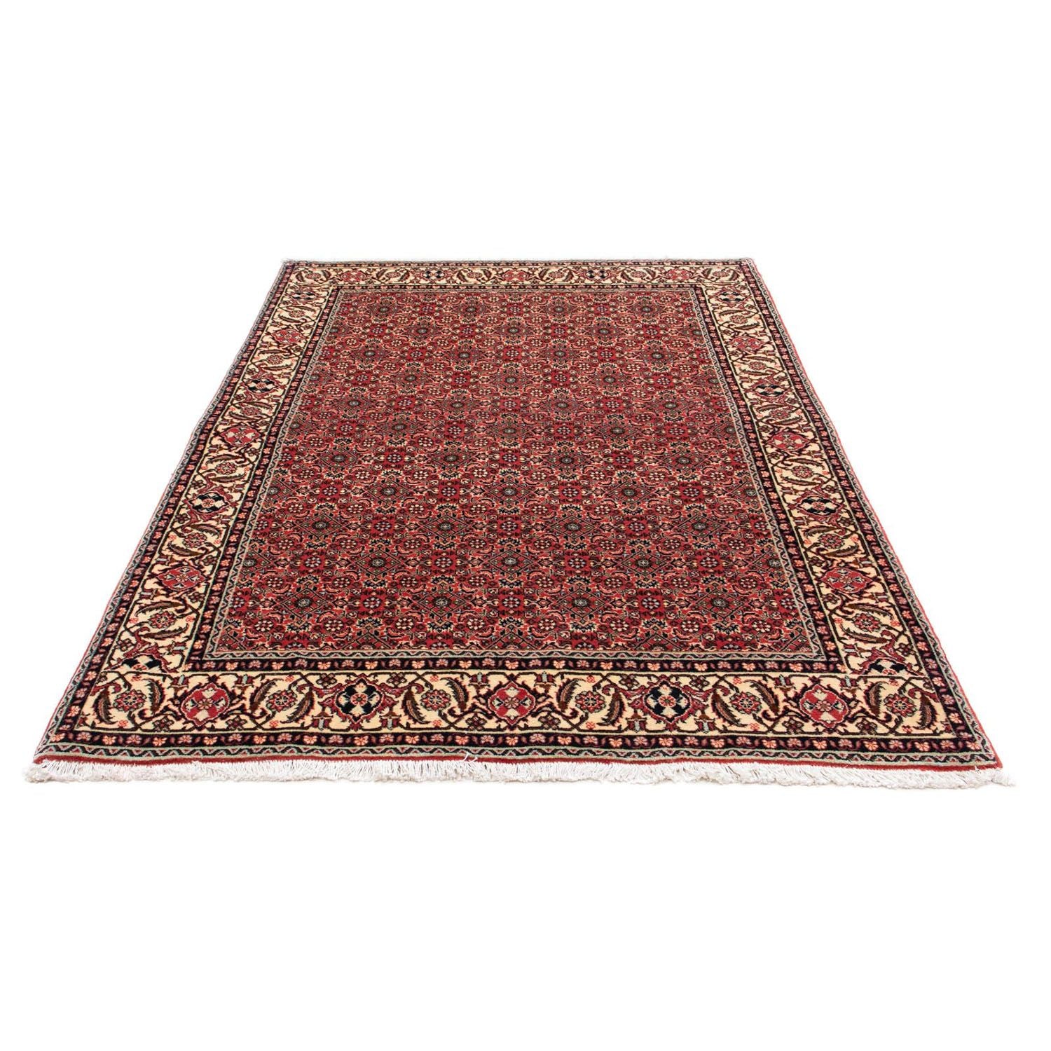 Tapis persan - Bidjar - 208 x 139 cm - rouge