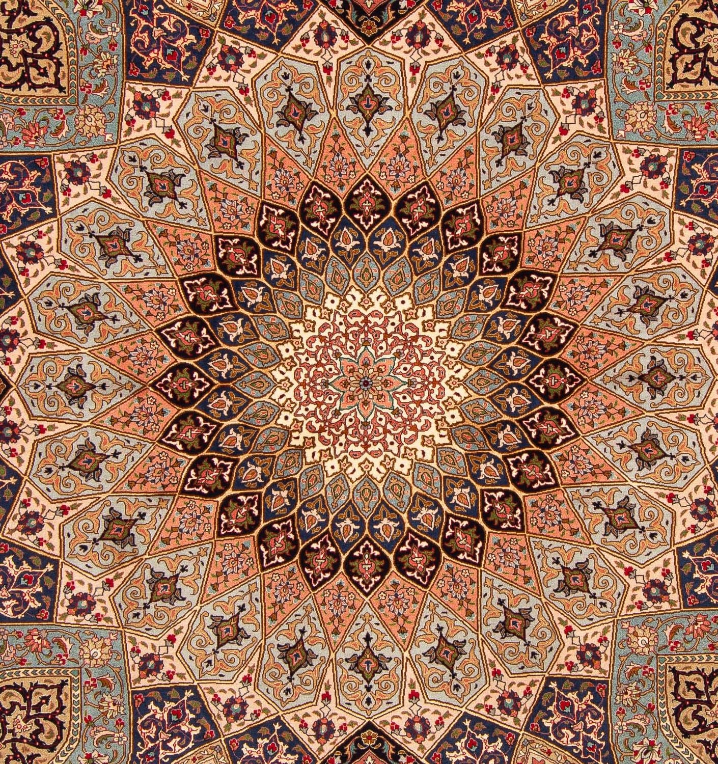 Tapis persan - Tabriz - Royal - 242 x 205 cm - multicolore