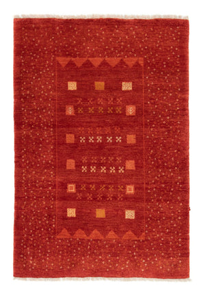 Tapis Gabbeh - Persan - 174 x 122 cm - rouge
