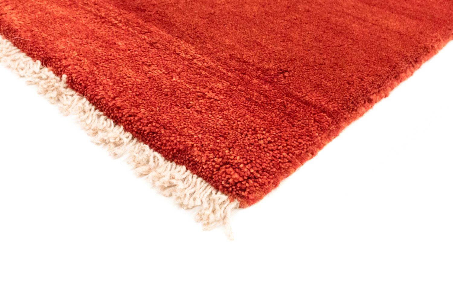 Tapis Gabbeh - Persan - 141 x 70 cm - rouge