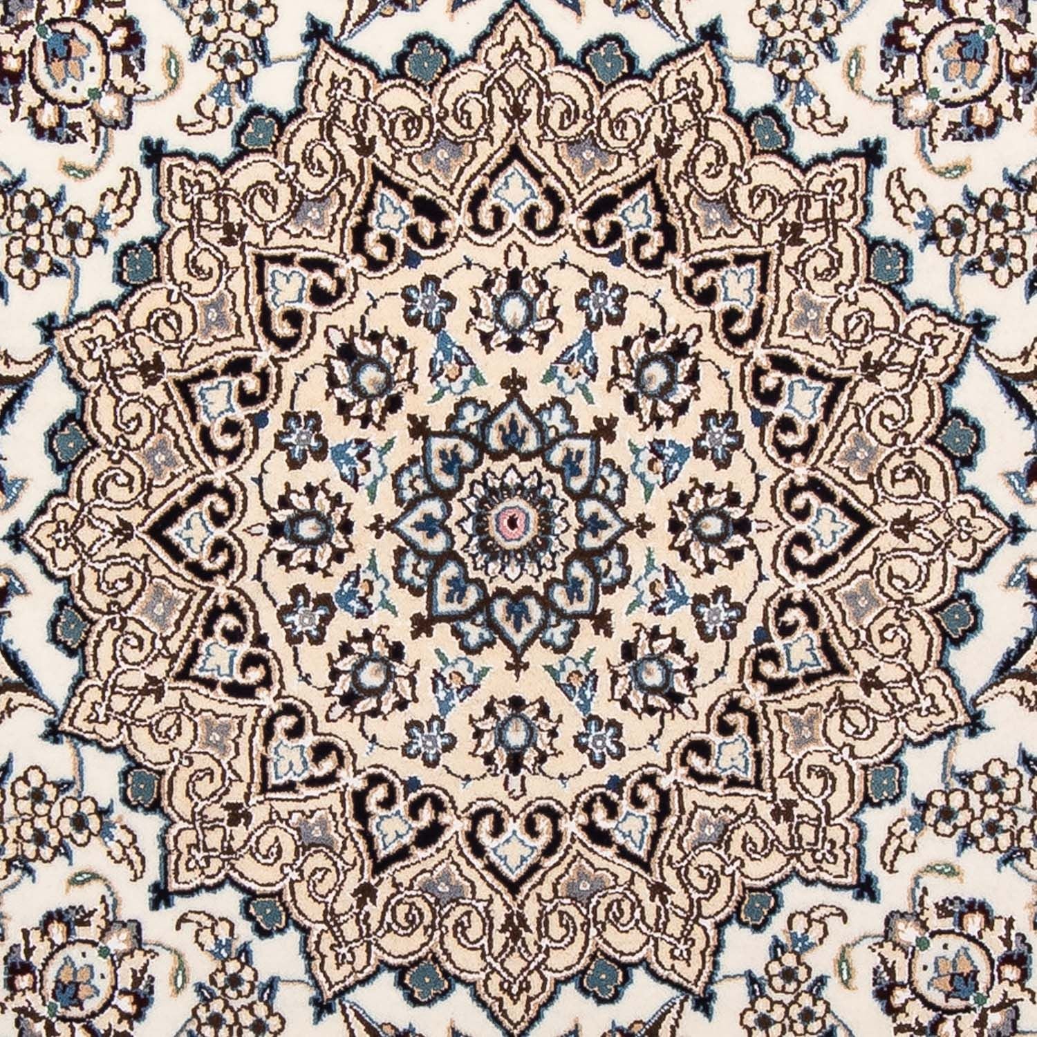 Perserteppich - Nain - Royal 210 x 202 cm Teppich Quadratisch