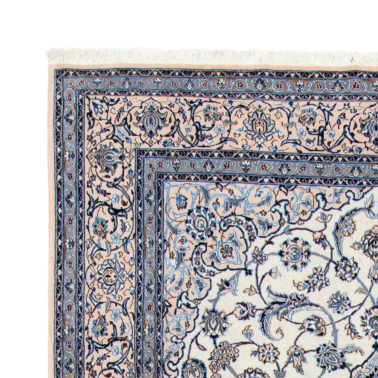 Tapis persan - Nain - Royal - 300 x 204 cm - beige
