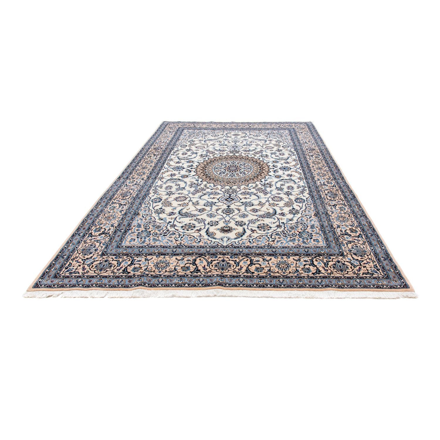 Tapis persan - Nain - Royal - 300 x 204 cm - beige