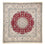Tapis persan - Nain - Premium carré  - 205 x 202 cm - beige