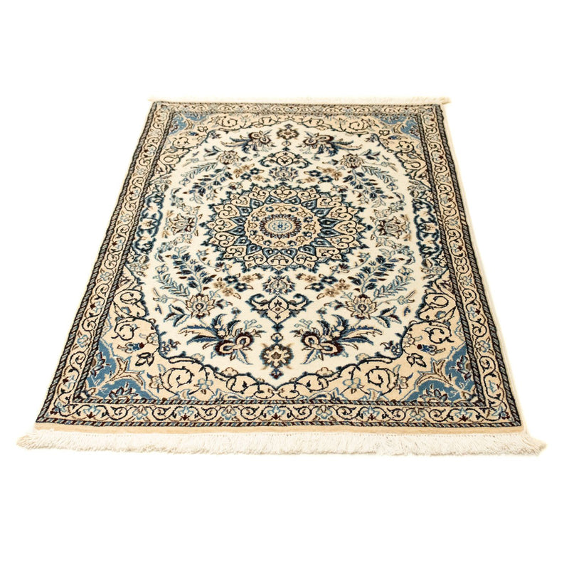 Tapis persan - Nain - Royal - 130 x 83 cm - beige