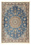 Tapis persan - Nain - Royal - 125 x 88 cm - bleu