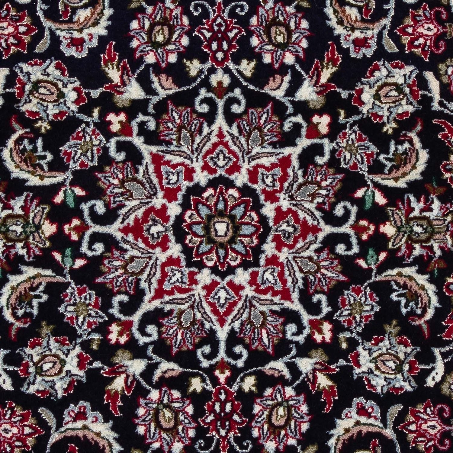 Tapis persan - Isfahan - Premium - 107 x 69 cm - rouge foncé