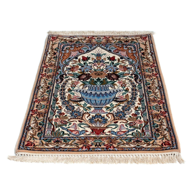 Tapis persan - Isfahan - Premium - 108 x 69 cm - multicolore
