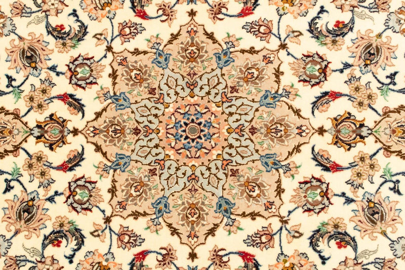 Tapis persan - Isfahan - Premium - 163 x 109 cm - beige