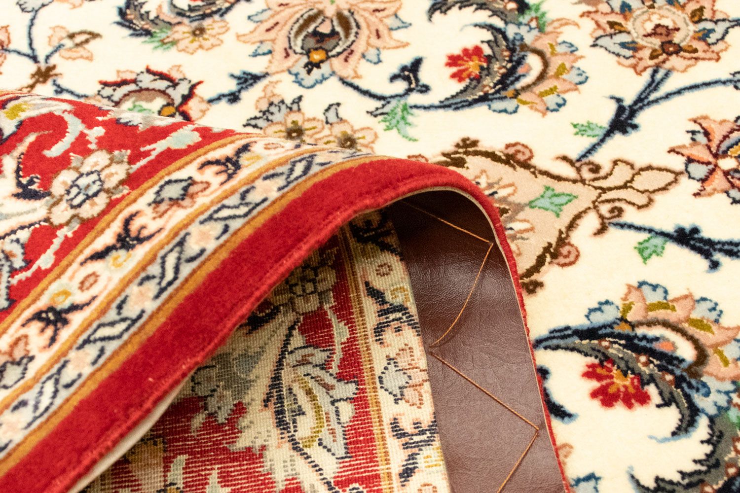 Tapis persan - Isfahan - Premium - 163 x 109 cm - beige