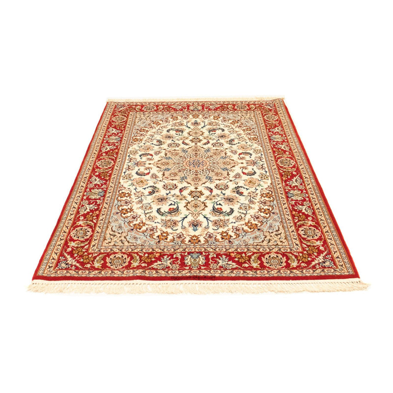 Tapis persan - Isfahan - Premium - 163 x 109 cm - beige