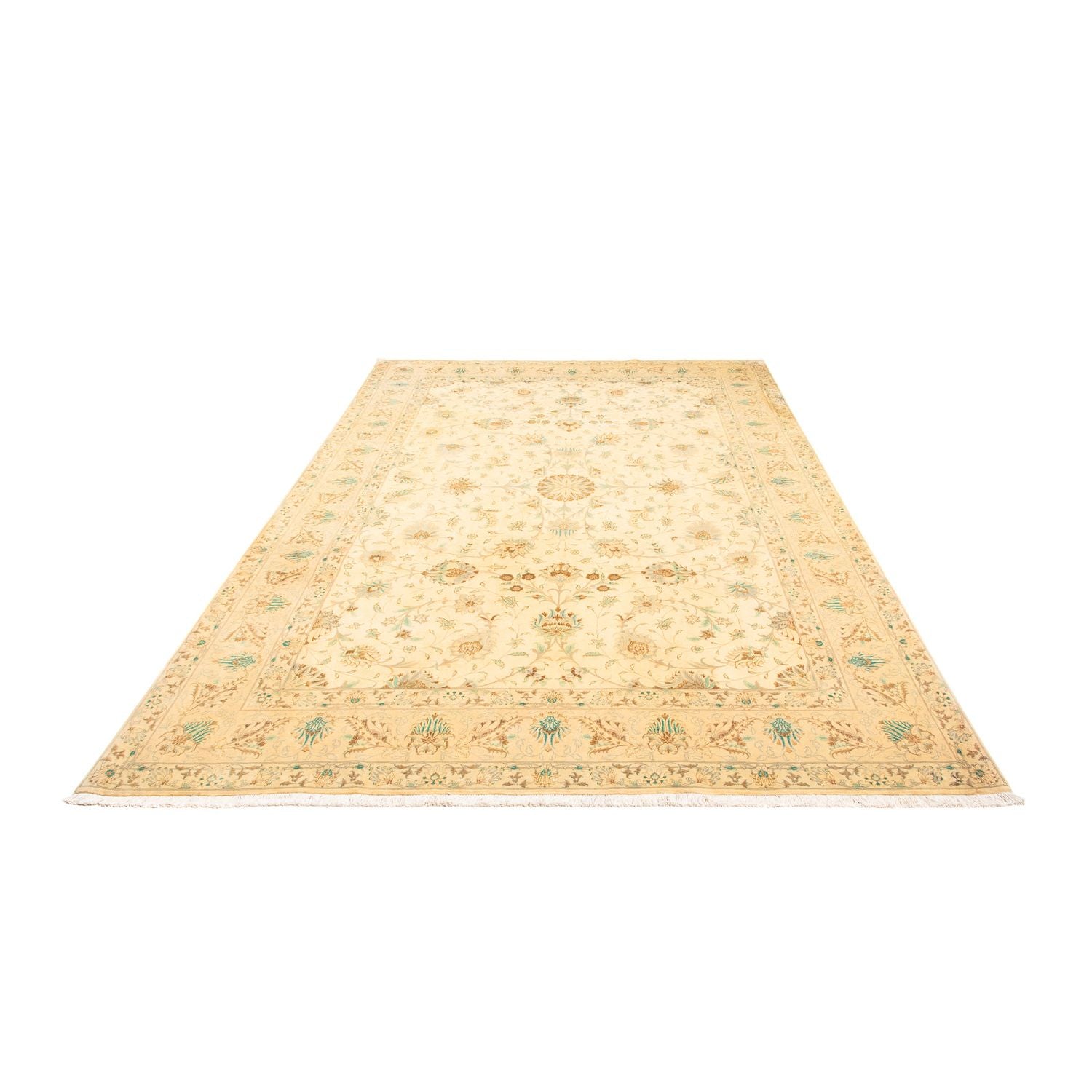 Tapis persan - Tabriz - Royal - 297 x 200 cm - beige