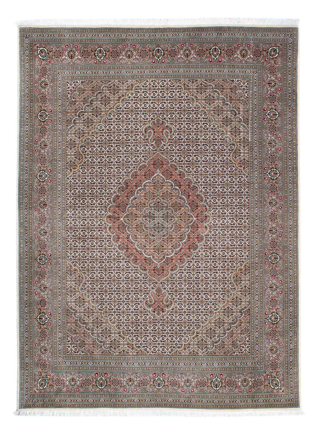Tapis persan - Tabriz - 220 x 153 cm - beige