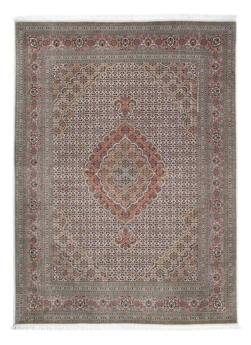 Tapis persan - Tabriz - 220 x 153 cm - beige