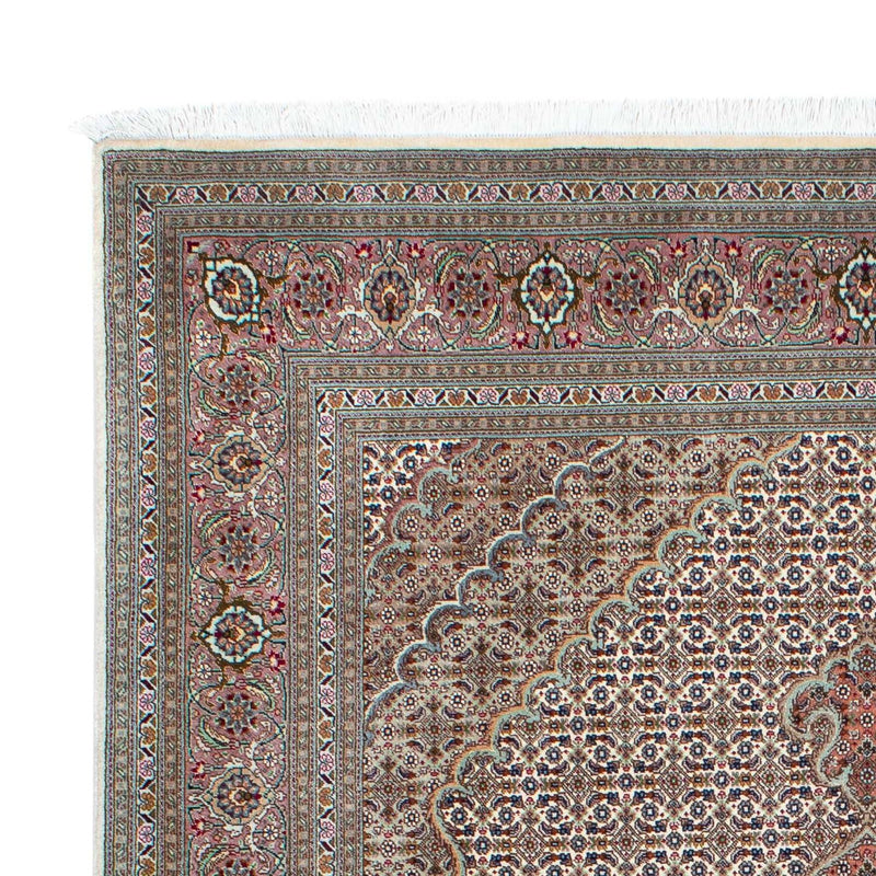Tapis persan - Tabriz - 220 x 153 cm - beige